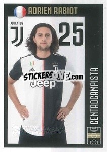 Sticker La Rosa 2019-2020 - Juventus 2019-2020 n. 27 - Euro Publishing