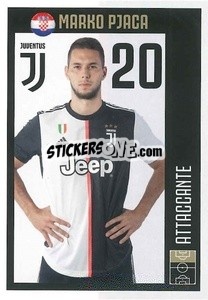 Cromo La Rosa 2019-2020 - Juventus 2019-2020 - Euro Publishing