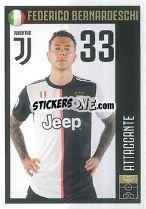 Sticker La Rosa 2019-2020 - Juventus 2019-2020 - Euro Publishing