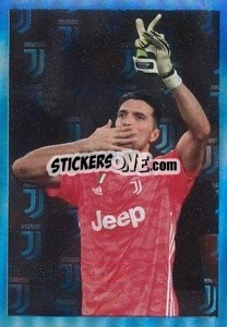 Sticker I Nuovo Bianconeri - Gianluigi Buffon - Juventus 2019-2020 n. 41 - Euro Publishing