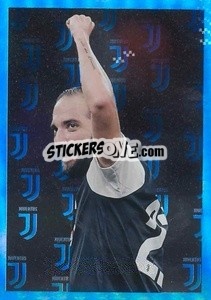 Sticker I Nuovo Bianconeri - Gonzalo Higuain - Juventus 2019-2020 n. 45 - Euro Publishing