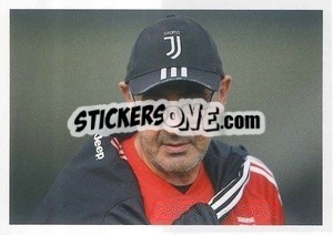 Sticker Maurizio Sarri - Juventus 2019-2020 n. 47 - Euro Publishing
