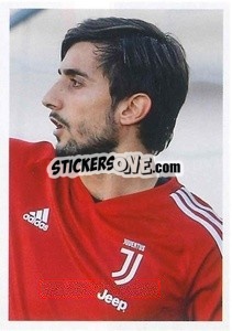Sticker Mattia Perin - Juventus 2019-2020 n. 65 - Euro Publishing