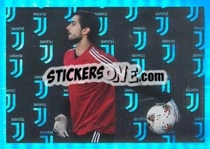 Sticker Mattia Perin - Juventus 2019-2020 n. 66 - Euro Publishing