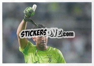 Sticker Gianluigi Buffon - Juventus 2019-2020 n. 67 - Euro Publishing