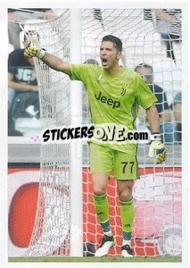 Sticker Gianluigi Buffon - Juventus 2019-2020 n. 71 - Euro Publishing