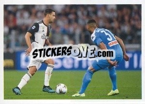 Sticker Mattia De Sciglio - Juventus 2019-2020 - Euro Publishing