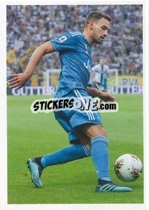 Sticker Mattia De Sciglio - Juventus 2019-2020 n. 75 - Euro Publishing