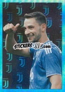 Sticker Mattia De Sciglio - Juventus 2019-2020 n. 76 - Euro Publishing