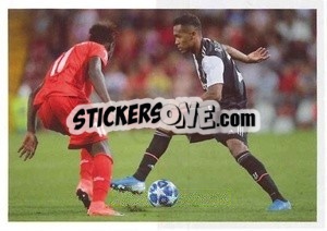 Figurina Alex Sandro - Juventus 2019-2020 - Euro Publishing