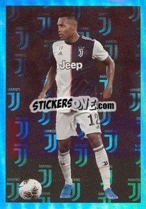 Sticker Alex Sandro - Juventus 2019-2020 n. 91 - Euro Publishing