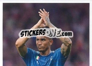 Sticker Danilo - Juventus 2019-2020 n. 92 - Euro Publishing