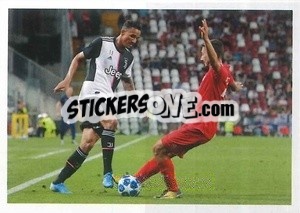 Sticker Danilo - Juventus 2019-2020 n. 95 - Euro Publishing