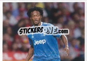 Sticker Juan Cuadrado - Juventus 2019-2020 - Euro Publishing