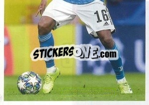 Sticker Juan Cuadrado - Juventus 2019-2020 - Euro Publishing