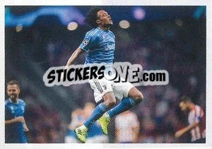 Sticker Juan Cuadrado - Juventus 2019-2020 n. 100 - Euro Publishing