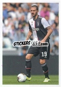 Sticker Leonardo Bonucci - Juventus 2019-2020 - Euro Publishing