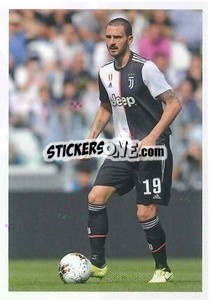 Sticker Leonardo Bonucci - Juventus 2019-2020 n. 106 - Euro Publishing