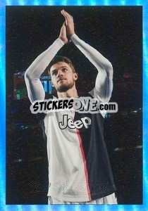 Sticker Daniele Rugani - Juventus 2019-2020 - Euro Publishing