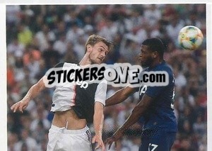 Sticker Daniele Rugani - Juventus 2019-2020 - Euro Publishing