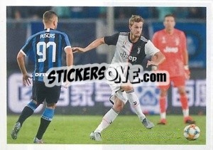 Sticker Daniele Rugani - Juventus 2019-2020 n. 110 - Euro Publishing