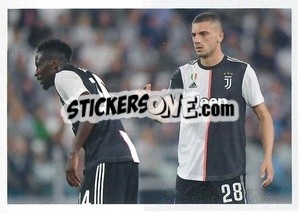 Sticker Merih Demiral - Juventus 2019-2020 n. 112 - Euro Publishing