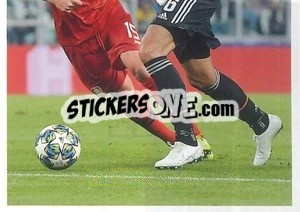 Sticker Sami Khedira - Juventus 2019-2020 n. 124 - Euro Publishing