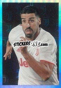 Sticker Sami Khedira - Juventus 2019-2020 n. 125 - Euro Publishing