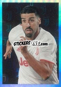 Figurina Sami Khedira - Juventus 2019-2020 - Euro Publishing