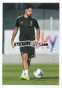 Sticker Sami Khedira - Juventus 2019-2020 - Euro Publishing