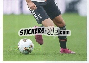 Sticker Aaron Ramsey - Juventus 2019-2020 n. 128 - Euro Publishing