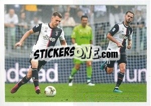Cromo Aaron Ramsey - Juventus 2019-2020 - Euro Publishing