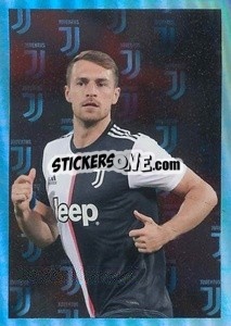 Sticker Aaron Ramsey - Juventus 2019-2020 n. 130 - Euro Publishing