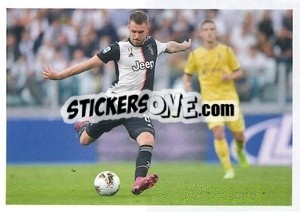 Sticker Aaron Ramsey - Juventus 2019-2020 - Euro Publishing