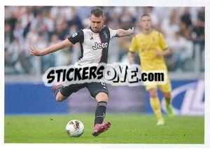 Sticker Aaron Ramsey - Juventus 2019-2020 n. 131 - Euro Publishing
