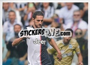 Sticker Adrien Rabiot - Juventus 2019-2020 n. 142 - Euro Publishing