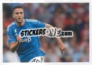 Figurina Rodrigo Bentancur - Juventus 2019-2020 - Euro Publishing