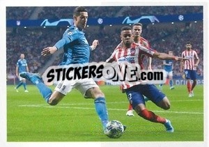 Sticker Cristiano Ronaldo - Juventus 2019-2020 - Euro Publishing