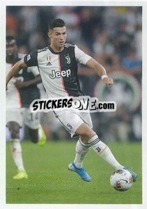 Sticker Cristiano Ronaldo - Juventus 2019-2020 n. 155 - Euro Publishing