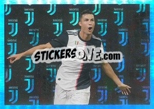 Sticker Cristiano Ronaldo - Juventus 2019-2020 n. 156 - Euro Publishing