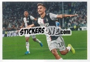 Sticker Paulo Dybala - Juventus 2019-2020 - Euro Publishing