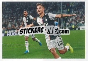 Sticker Paulo Dybala - Juventus 2019-2020 n. 157 - Euro Publishing