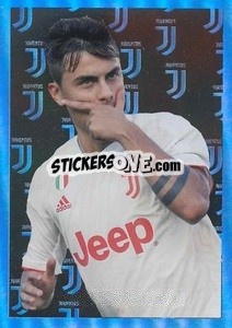 Sticker Paulo Dybala - Juventus 2019-2020 n. 160 - Euro Publishing