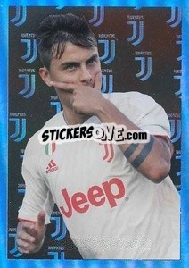 Sticker Paulo Dybala - Juventus 2019-2020 - Euro Publishing