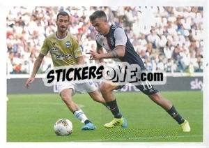 Sticker Paulo Dybala - Juventus 2019-2020 - Euro Publishing