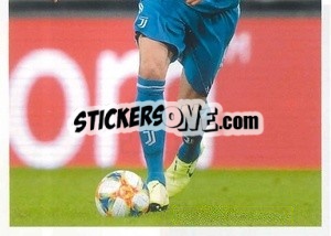 Sticker Mario Mandzukic - Juventus 2019-2020 n. 168 - Euro Publishing