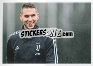 Sticker Marko Pjaca - Juventus 2019-2020 - Euro Publishing