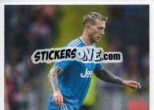 Sticker Federico Bernardeschi - Juventus 2019-2020 n. 182 - Euro Publishing