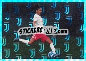 Sticker Juventus woman - Juventus 2019-2020 - Euro Publishing