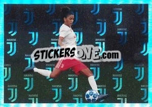 Figurina Juventus woman - Juventus 2019-2020 n. 188 - Euro Publishing